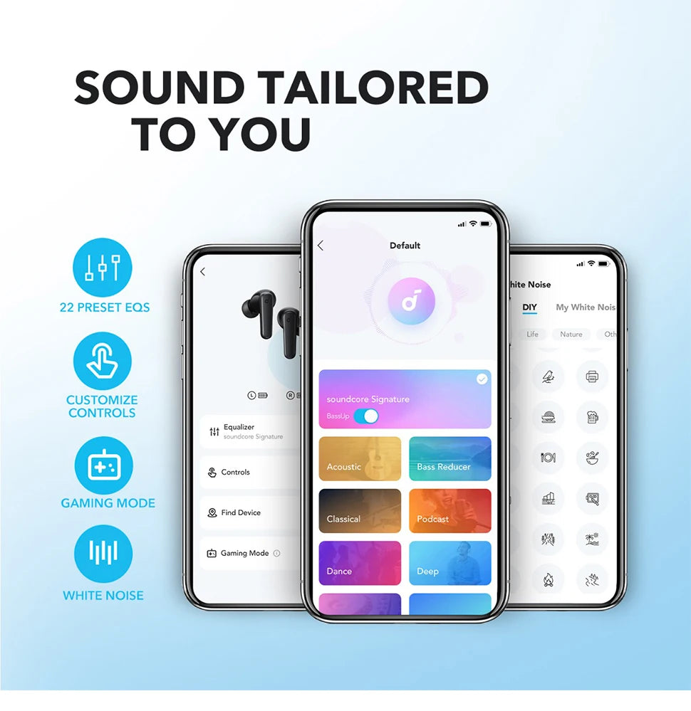 Soundcore by Anker P20i True Wireless Earbuds 30H Wireless Earphone Bluetooth Headphones Wireless Bluetooth Earphones