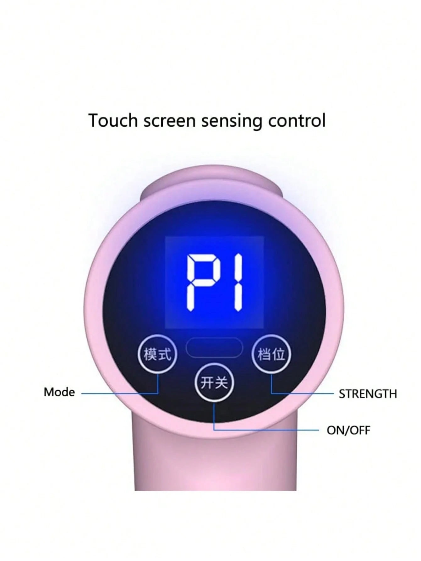 2026 1PC Customized Powerful Fascia Gun Full Body Massager to Release Muscle, Same as the Celebrity Model USB-Powered