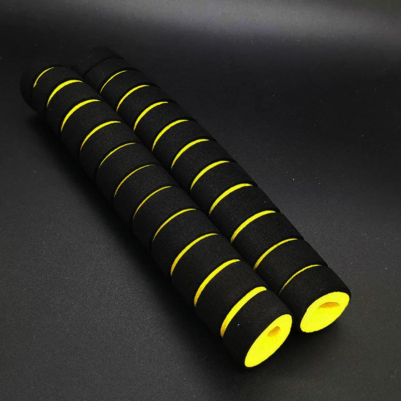 New 1Pair 22cm Long Home Workout Equipment Horizontal Bar Grips Sponge Foam Handle Bar Gym Fitness Pull Up Bar Accessories