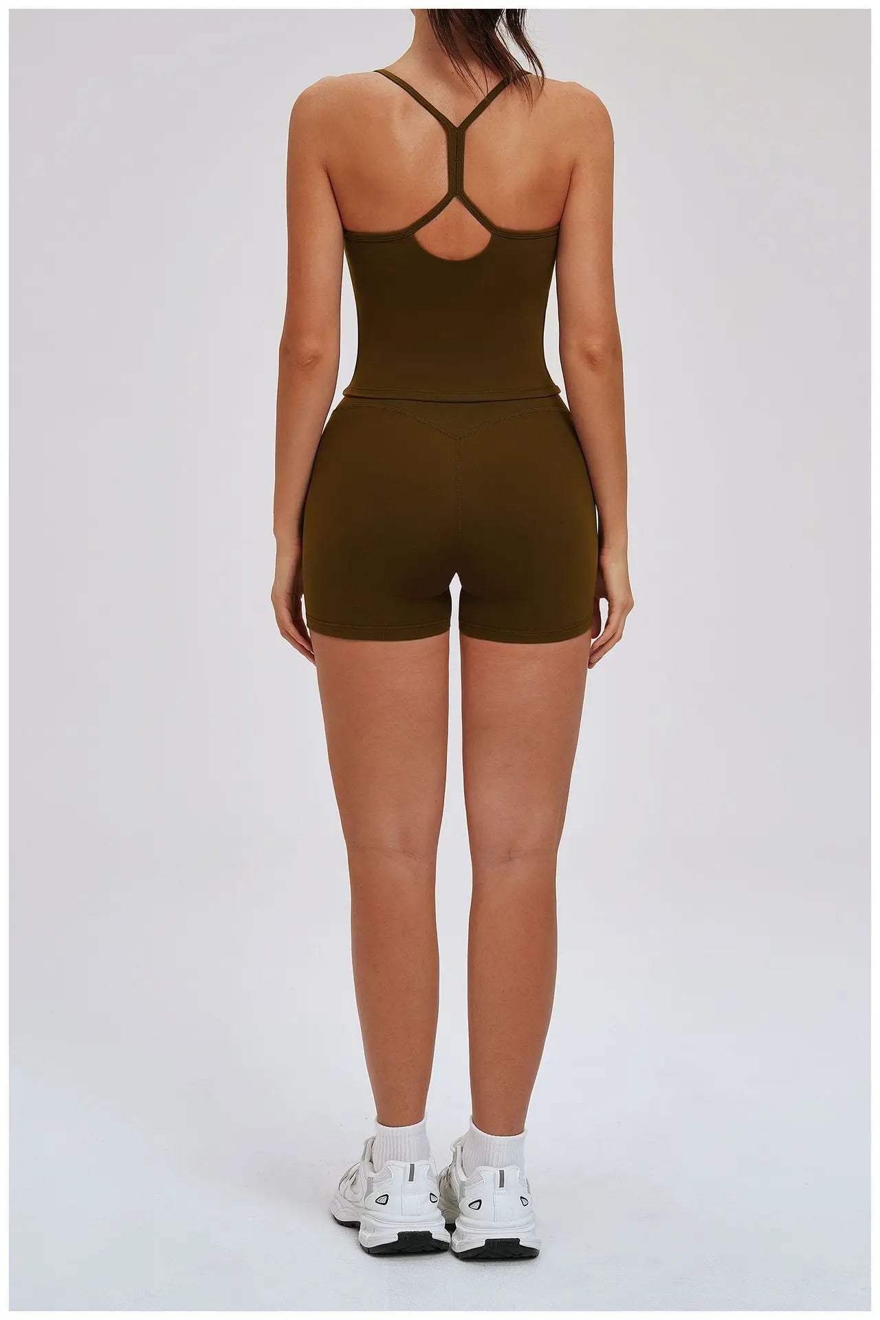 Yoga Set for Women 2026 Beauty Back Tight-Fitting Versatile Yoga Outfit Outdoor Running Sports Set