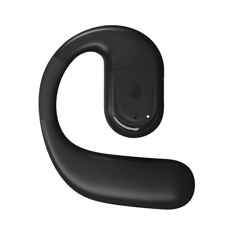 Bluetooth  Business Earphone Wireless Single Headphone with HD Mic Ear Hook HiFi Stereo Music Earbud for Xiaomi Samsung Phone