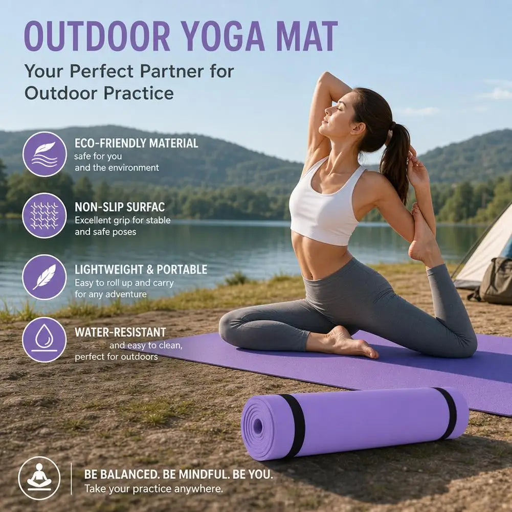 Nonslip Exercise Fitness Pilates Mat Exercise Body Building Blanket Sports Fitness Mat Gymnastics Mat Fitness Equipment