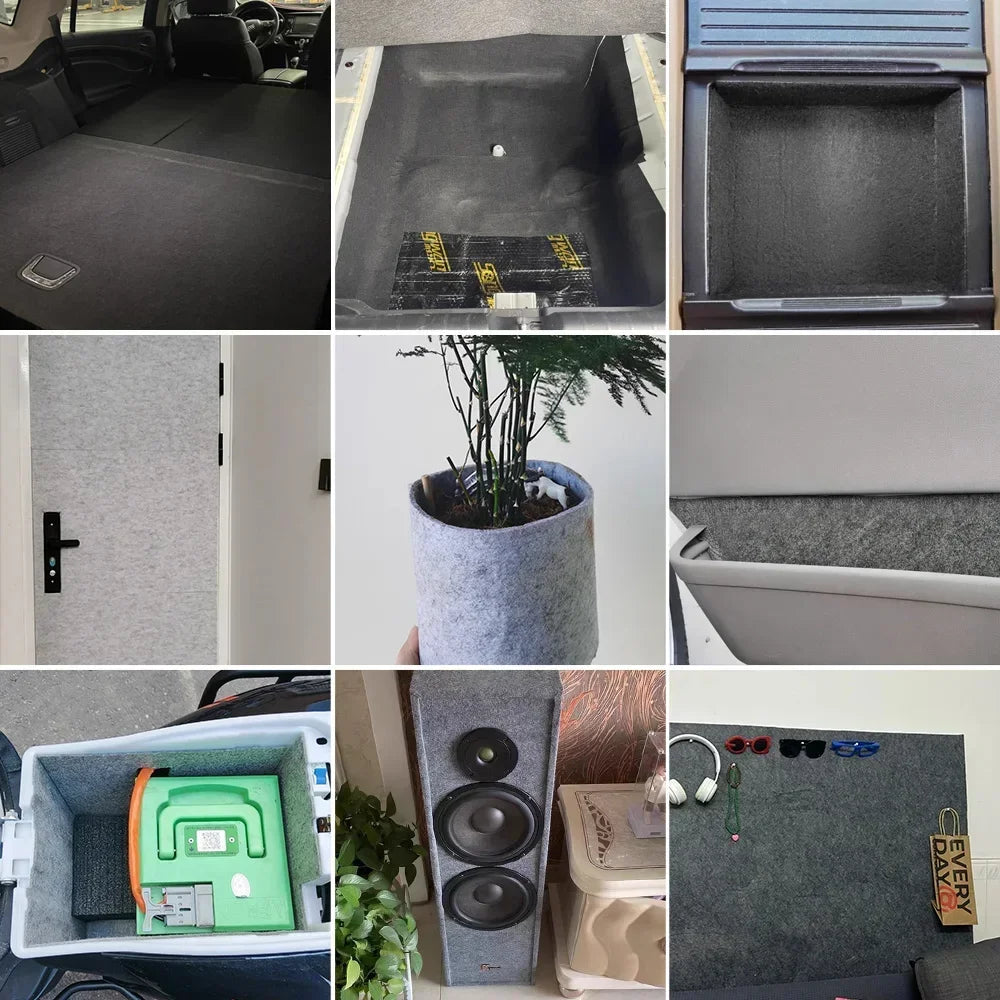 Household Felt Silent Carpet Self-adhesive Craft Felt Cloth Heat-resistant Household Felt Decorative Film Household Products