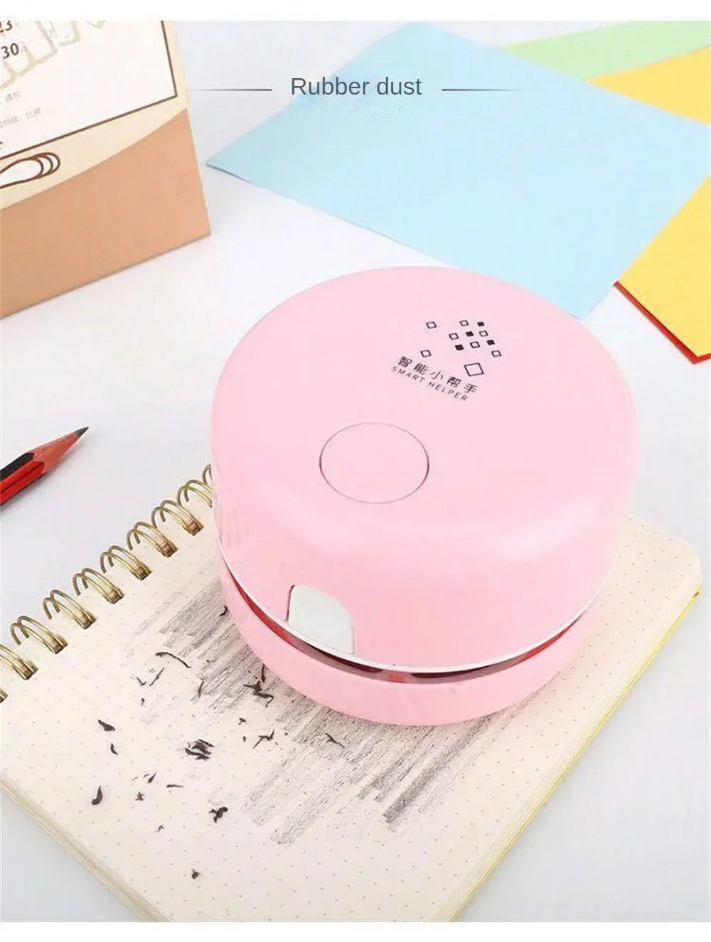Mini Portable Vacuum Cleaner for Desk – Silent Cleaning Expert for Office & Study,