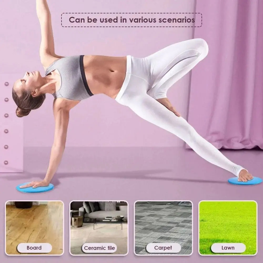 Full-Body Workout Accessories Fitness Core Sliders Abdominal Training Yoga Sports Equipment Sliding Pad Gliding Disc