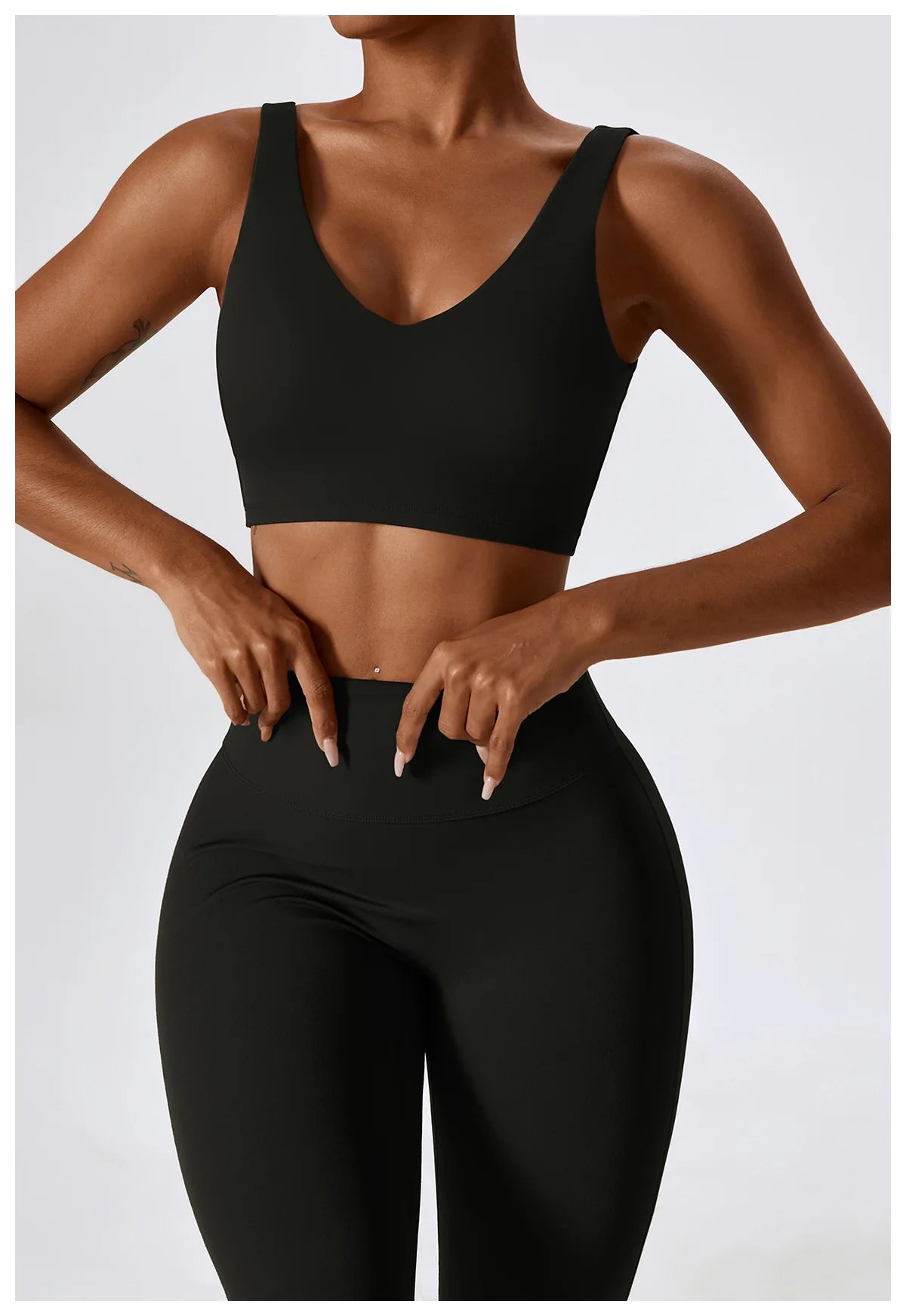 Yoga Set 2PCS Seamless Women Sportswear Workout Clothes Athletic Wear Gym