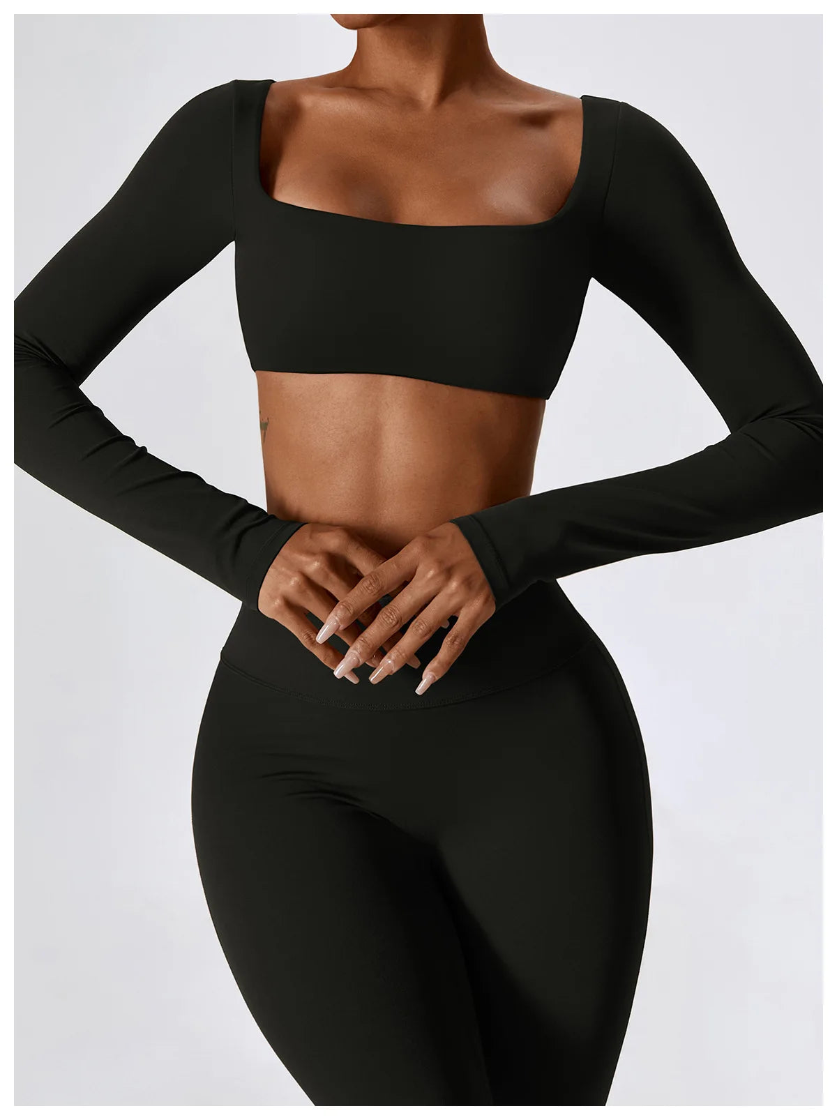 Yoga Set 2PCS Seamless Women Sportswear Workout Clothes Athletic Wear Gym