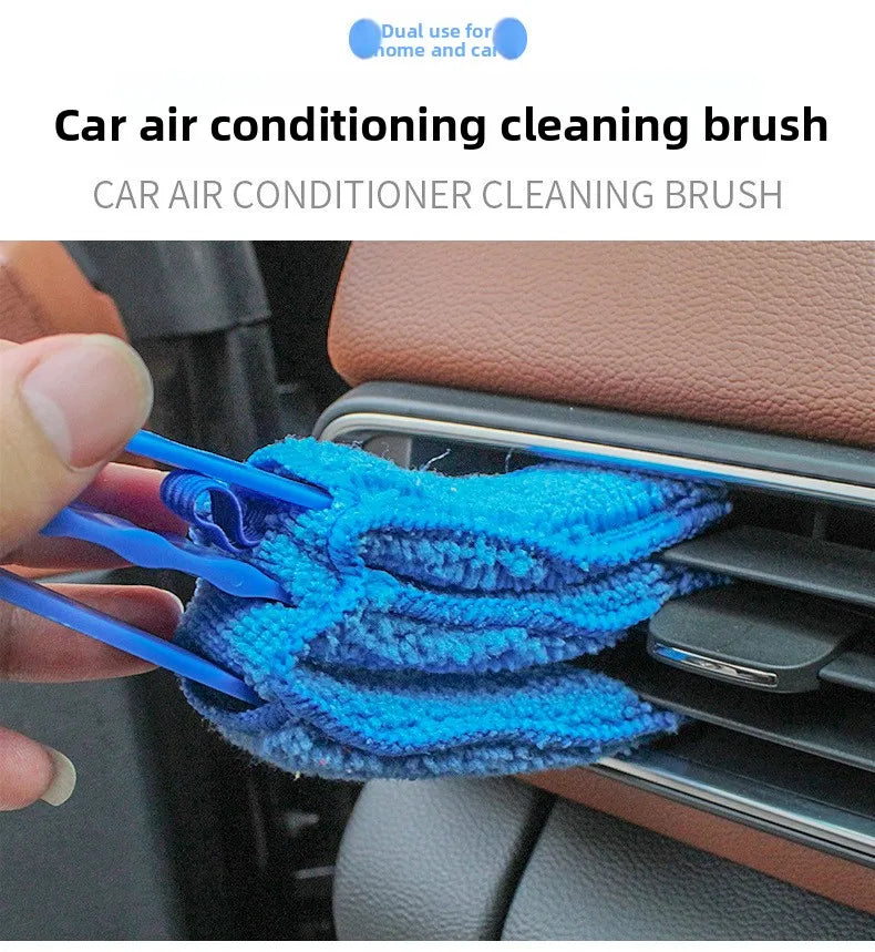 Household Cleaning Brush Dust Removal Dusters Cleaning Tools Removable Machine Washable Microfiber For Windows Curtains Blinds