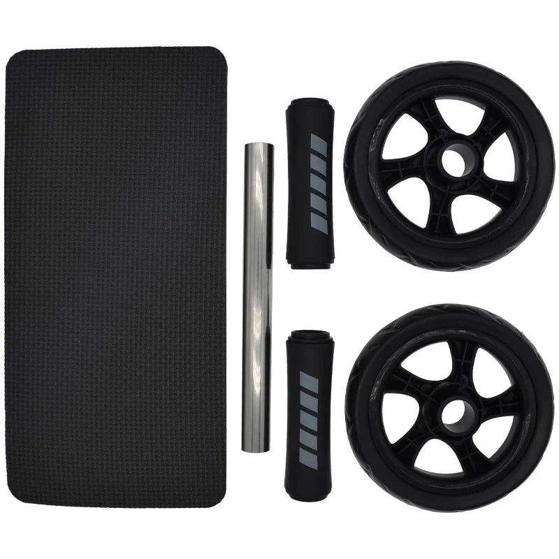 Fitness Large Equipment Ab Roller Muscle Exercise Double Abdominal Wheel Power Gym Hip Trainer for Home Gym Workout Acceossories