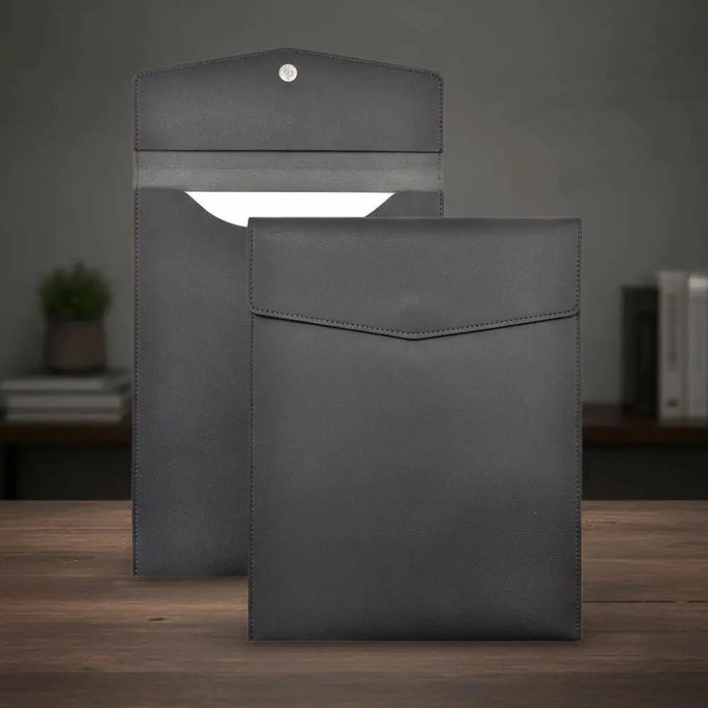 Storage Bag Simple A4 File Folder Large Capacity Waterproof Document Bag Portable Vertical Paper Organizer Contract Storage