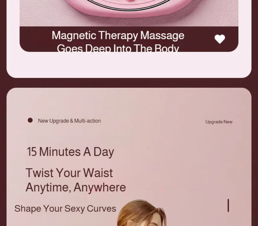Multifunctional Exercise Waist Twisting Foot Massage Waist Torsion Disc Fitness Equipment slimming Digital Display Twisting Disc