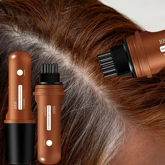 Compact Hair Dye Pen - Easy to Carry,Emergency Touch Up,Quickly Covers White Hair,Natural Hair Color,Moisturizing And Nourishing