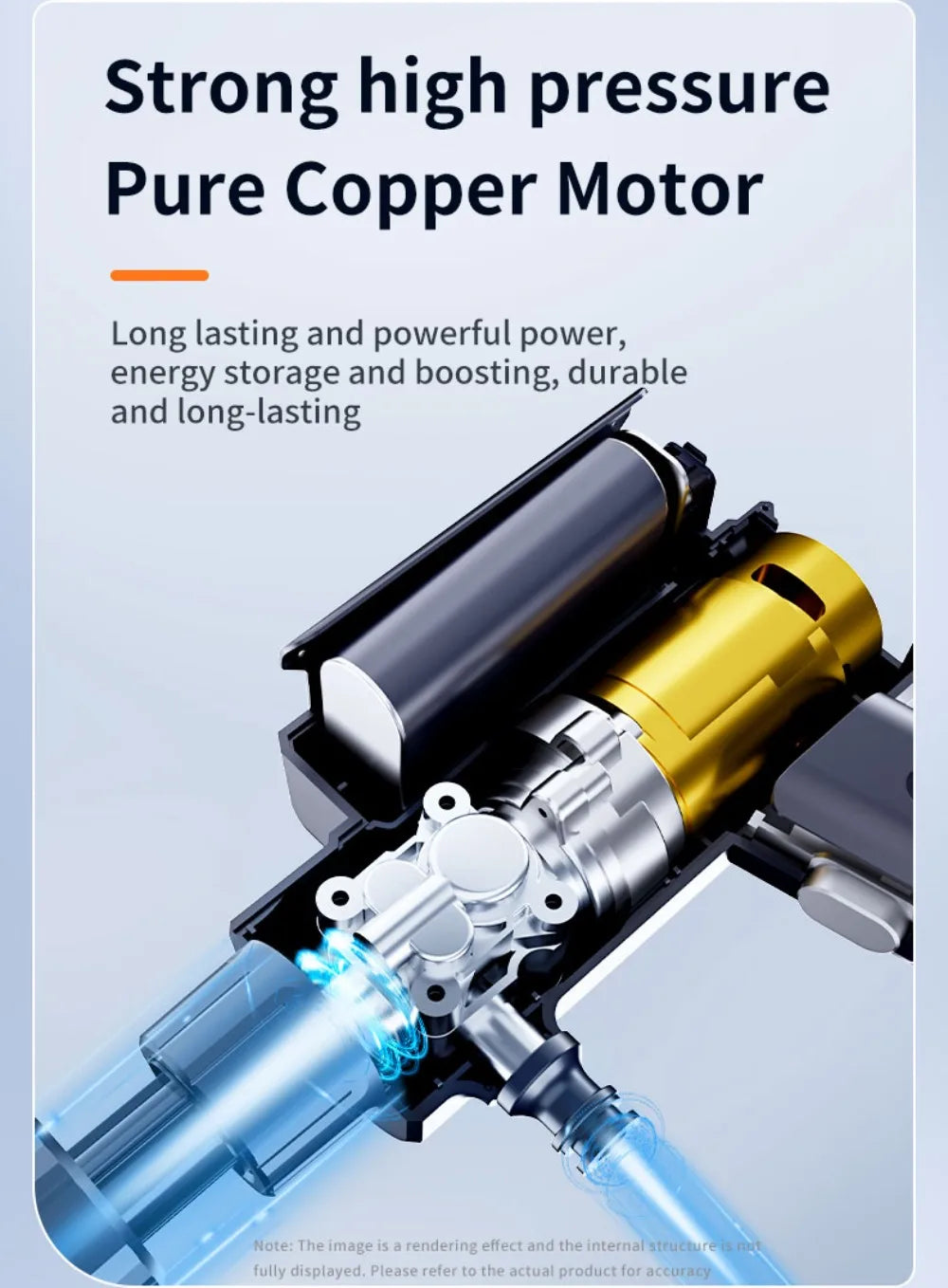 Car Washing Machine Water Gun High Pressure Household Folding Mini Wireless Electric New Supercharging Artifact Rechargeab