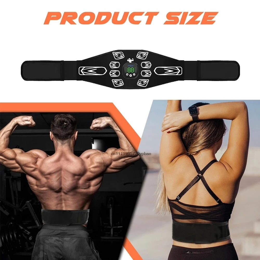 Abdominal Massager Waist Belt Fitness Equipment Muscle Toner Training