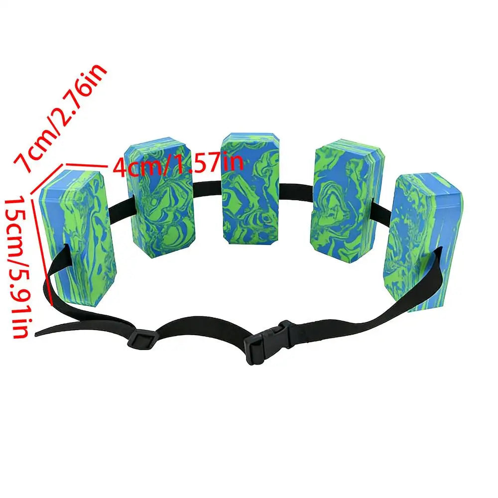 Swim Belt Adjustable Kids Waist Pool Practice Equipment Flotation Belt for Boys Girls Beach Lake Pool Exercise Workout Fitness