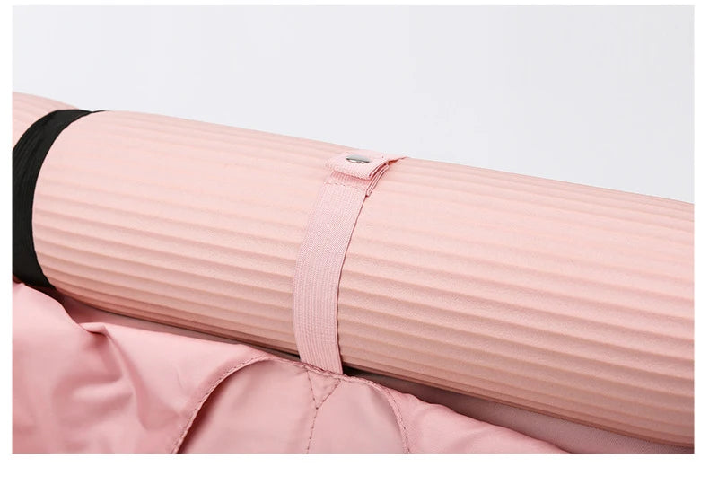 Yoga Mat Bag, Women's Sports and Fitness Bag, Handbag, Luggage Bag, Wear-Resistant, Large Capacity Storage Travel Bag