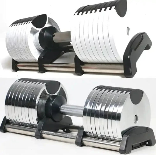 Wholesale 28kg Commercial Adjustable Dumbbell Set High Quality Fitness Gym Equipment Iron and Steel Material for Training