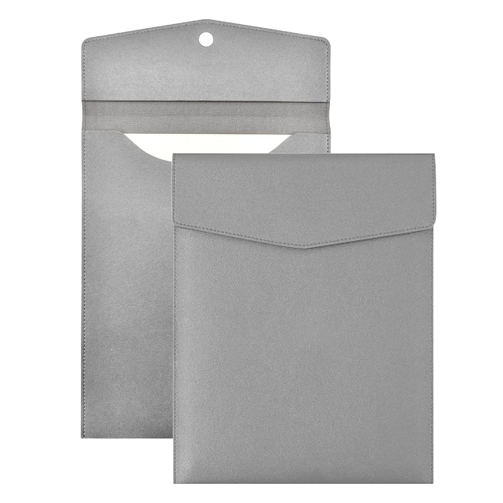Storage Bag Simple A4 File Folder Large Capacity Waterproof Document Bag Portable Vertical Paper Organizer Contract Storage