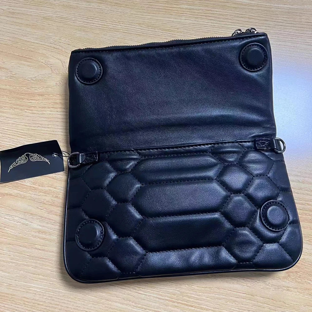 Fashionable Chain-Shoulder Square Bag Crossbody Shoulder Bag Women Fashion Underarm Bag Minimalist Chain Designer Bag Handbags