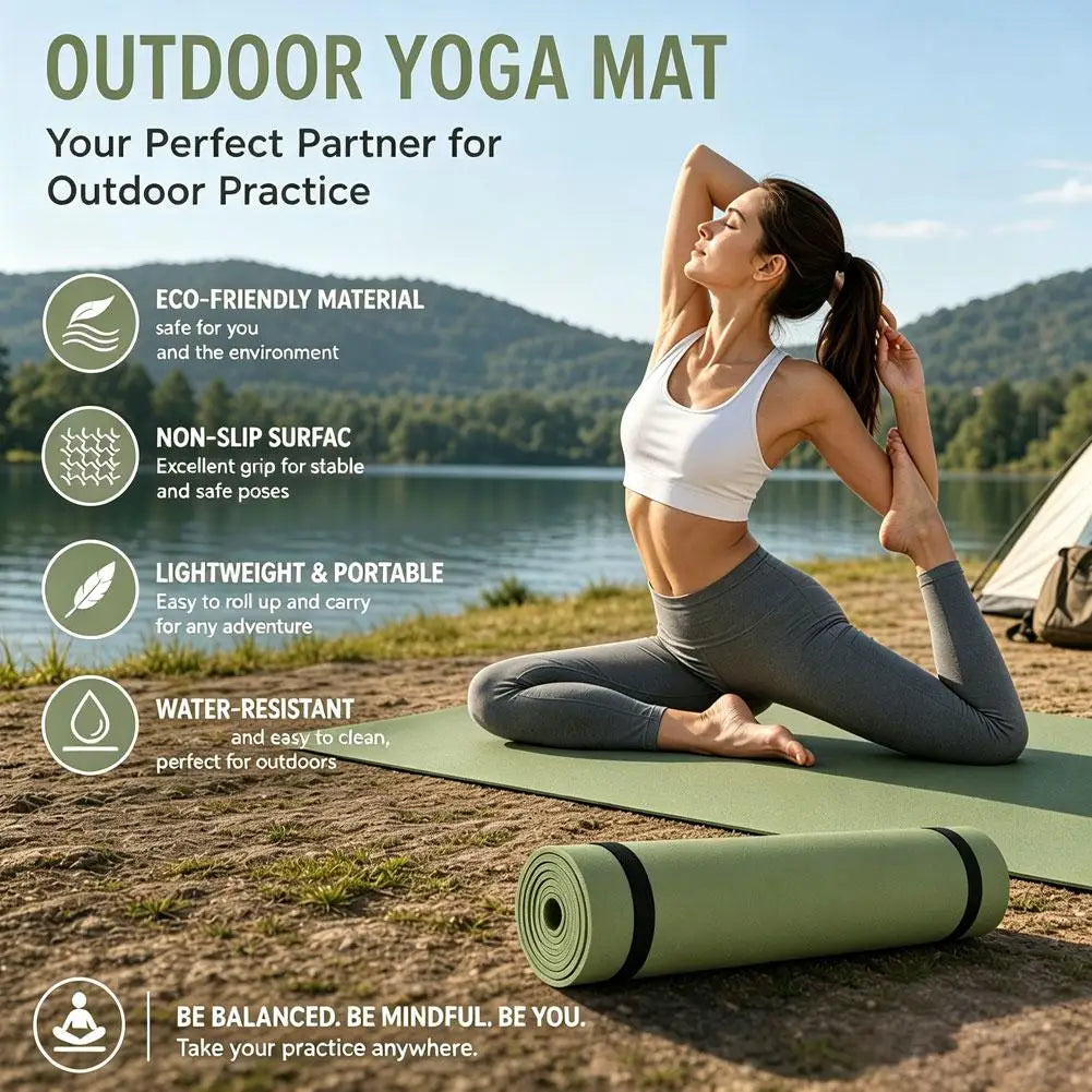 Nonslip Exercise Fitness Pilates Mat Exercise Body Building Blanket Sports Fitness Mat Gymnastics Mat Fitness Equipment