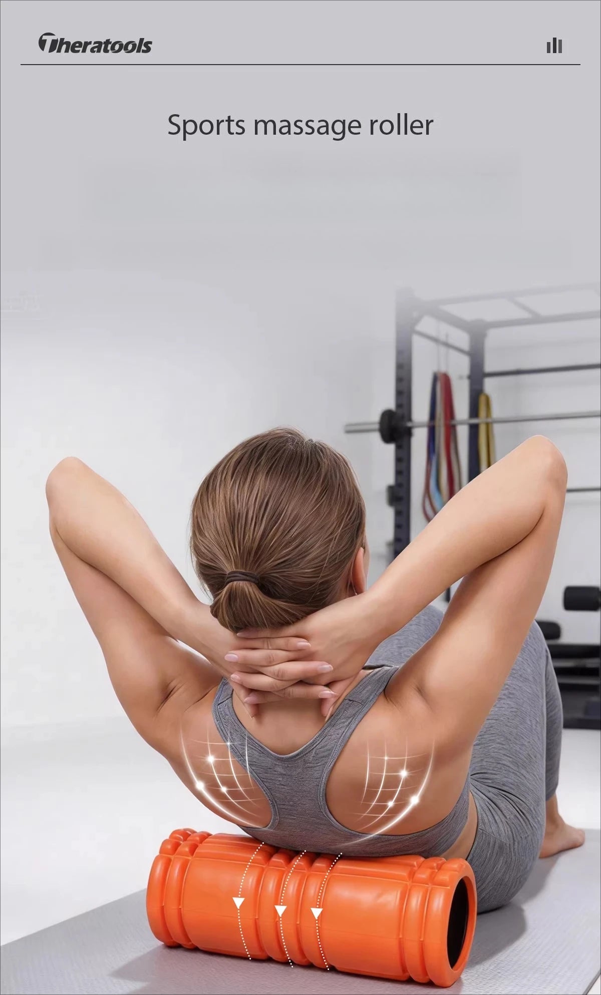Yoga Column Foam Fitness Pilates Back Muscle Massage Roller Gym Home Myofascial Release The Grid Body Relaxation