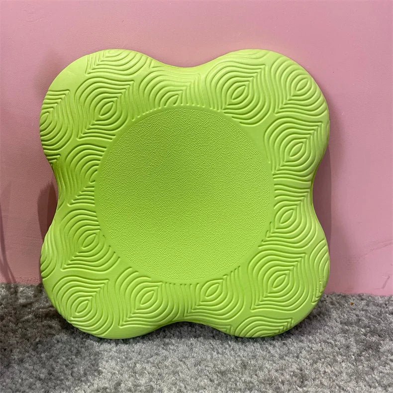 2pc Pilates Knee Pad Wrist Hand Protective Pad Non-slip Yoga Mat Solid Color Soft TPE Foam Flat Support Pad