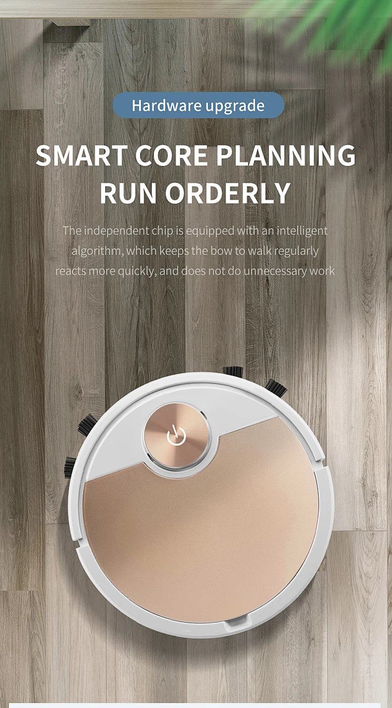 New ES06 Robot Vacuum Cleaner APP Wireless Cleaning Machine Smart Remote Control  Sweeping Floor