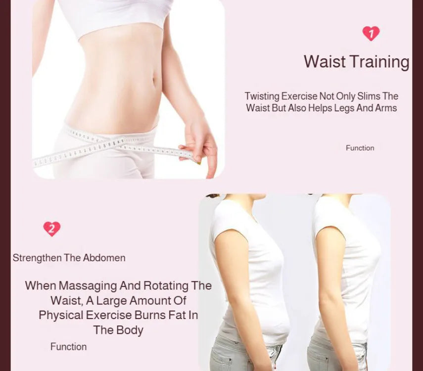 Multifunctional Exercise Waist Twisting Foot Massage Waist Torsion Disc Fitness Equipment slimming Digital Display Twisting Disc