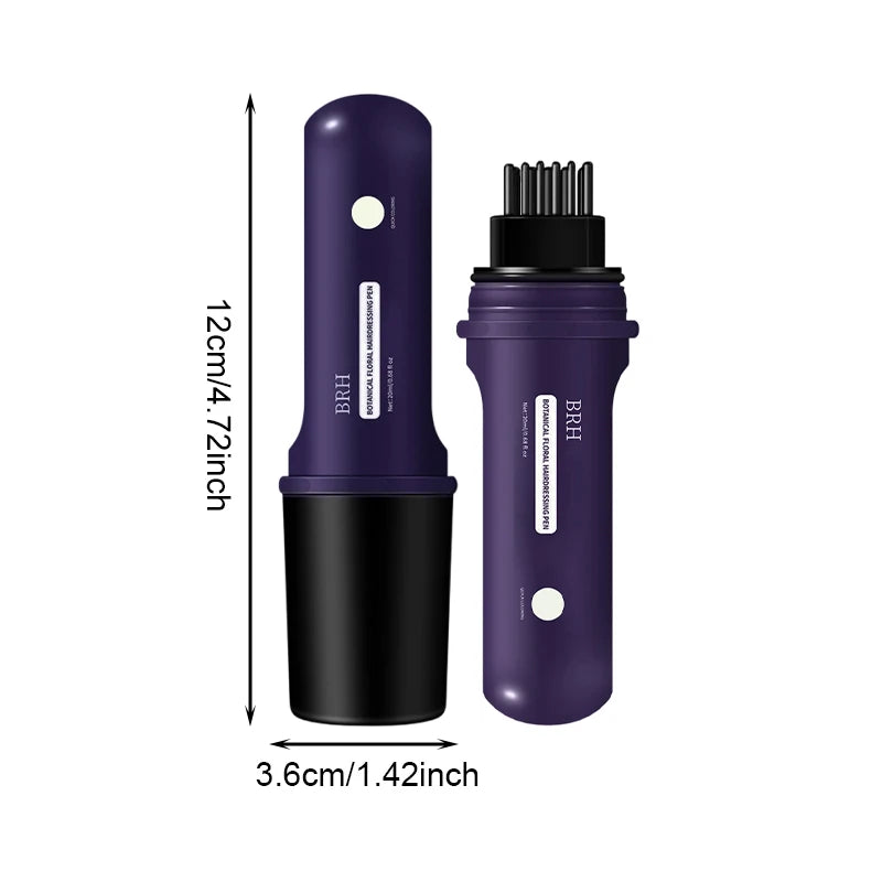 Compact Hair Dye Pen - Easy to Carry,Emergency Touch Up,Quickly Covers White Hair,Natural Hair Color,Moisturizing And Nourishing