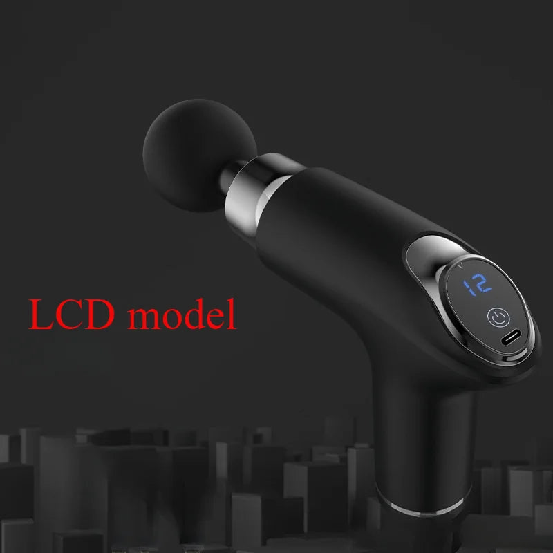 Fitness Relaxation Muscle Electric Intelligent Mini Massager Multi speed Variable speed Vibration Multi functional Fascia Gun