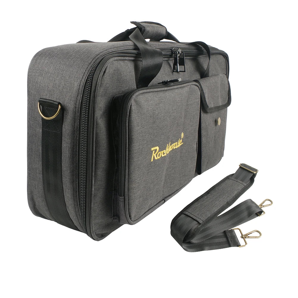 For Guitar Players Compact Pedal Bag Guitar Pedalboard Bag Music Transport Compact Musician Storage Solution Storage Bag