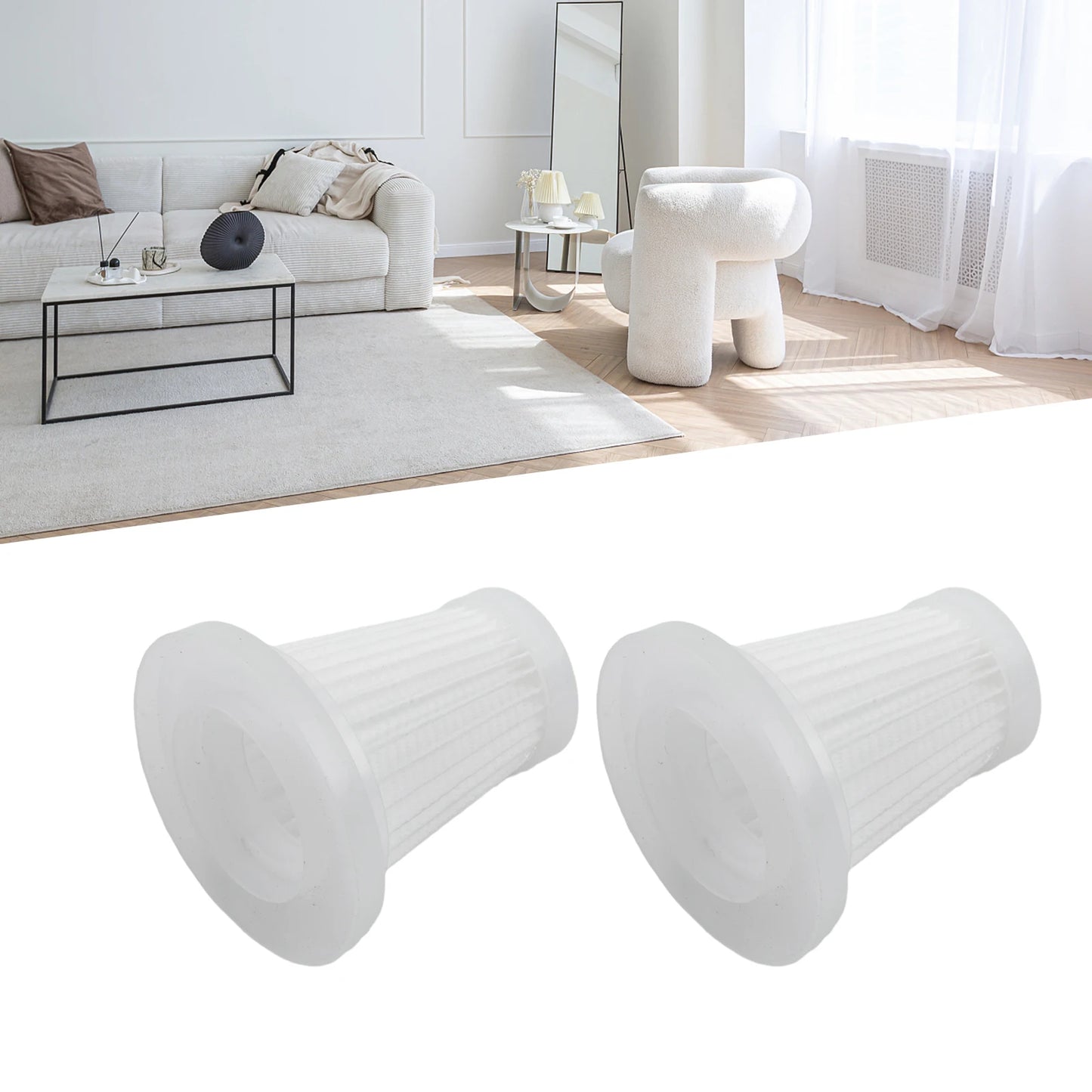 2/3/5/10/20 pcs Reusable Car Vacuum Cleaner Replace Accessories Washable Filters Handheld Vacuum Cleaner Accessories Reusable