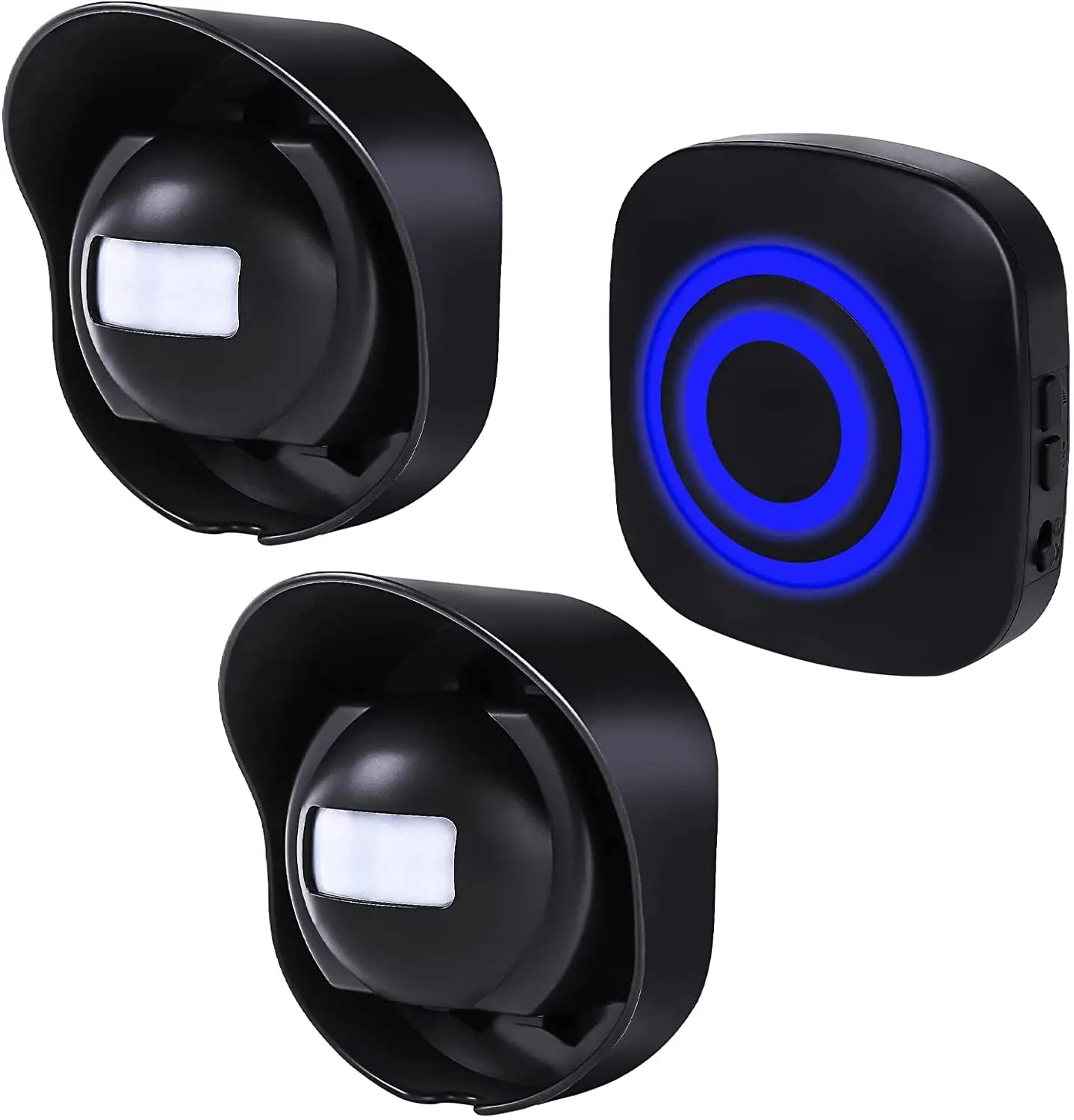 Wireless Driveway 328 Ft Long Alarm Weatherproof Outdoor Motion Sensor Detector Security Alert-Protect Outdoor/Indoor Property