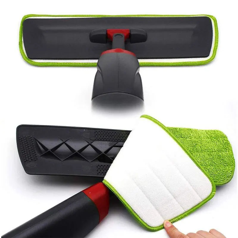 Mop Pads Head Replacement Spray Pads Microfiber Cleaning Pads for Wet Dry Mops Flat Replacement Heads for Floor Cleaning