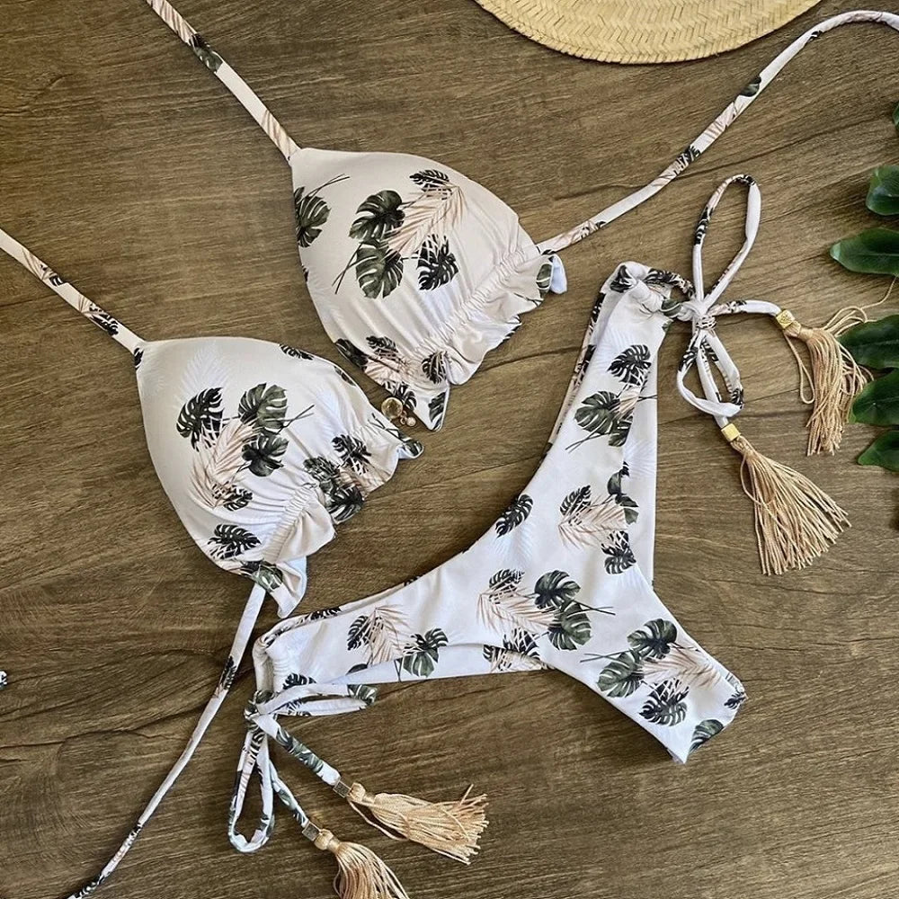 RUOTONGSEPT 2022 Sexy Micro Bikinis Swimwear Women Push-up Swimsuit Bathing Suit Bandage Beach Wear Brazilian Biquini Bikini Set