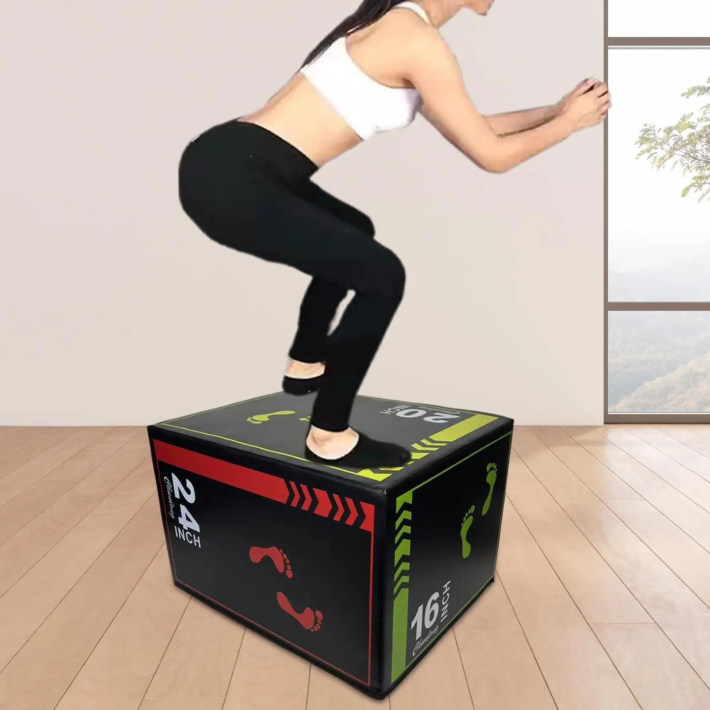 Jump Box Step up Box Multifunction Fitness Training Box Portable Plyo Box