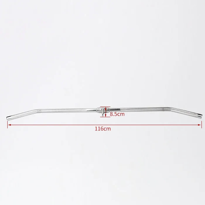 Gym Home Equipment Accessories Lat Pull Down Bar，Chrome-plated Surface Anti-rust High Load-bearing Fitness Tricep Rope Training