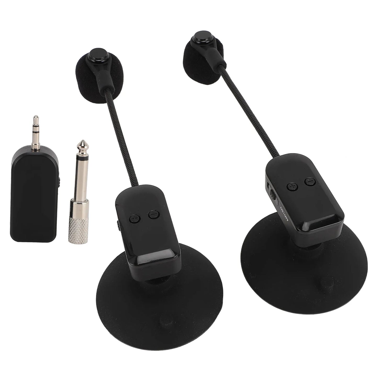 Wireless Instrument Microphone 2.4G Wireless 360° Rotation Guitar, Violin, Accordion, Guzheng Performance Wireless Microphone