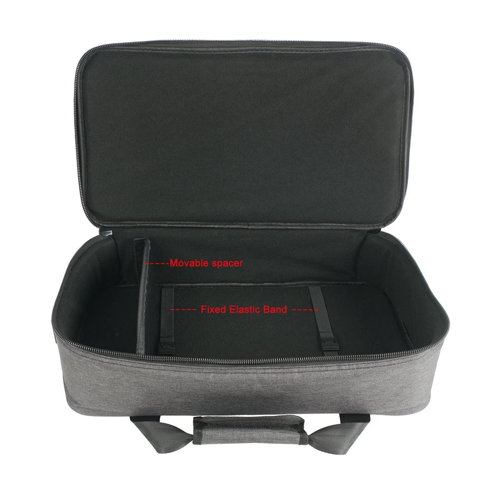 For Guitar Players Compact Pedal Bag Guitar Pedalboard Bag Music Transport Compact Musician Storage Solution Storage Bag