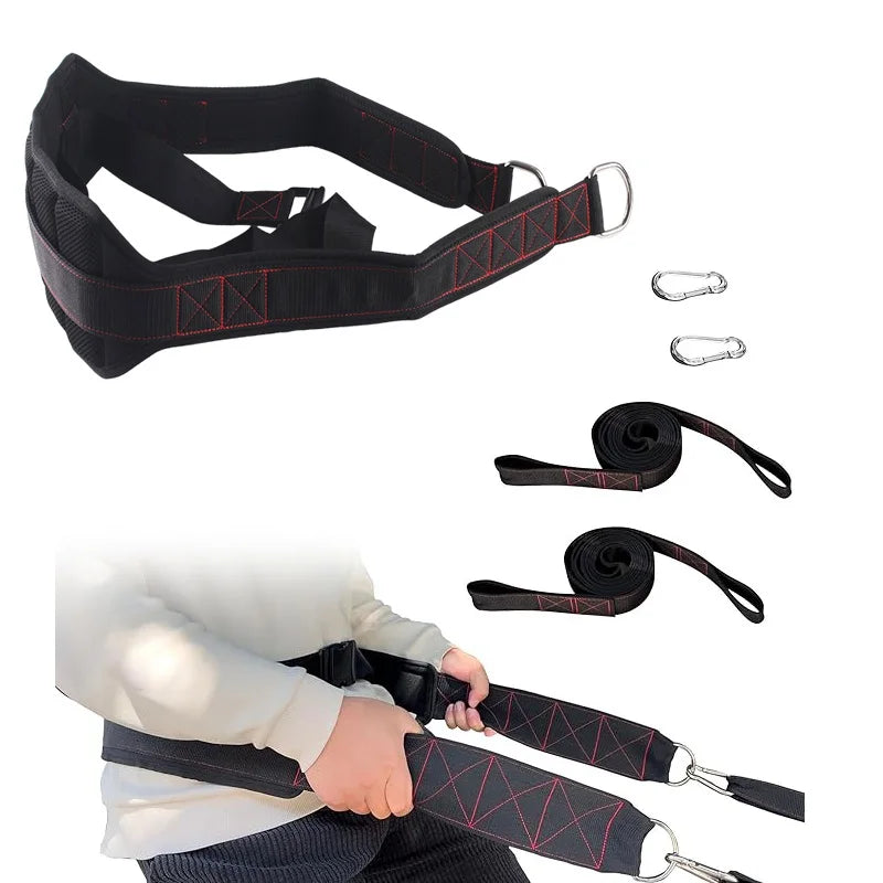 Multifunction Belt for Weight Lifting,Thick Powerlifting Belts,Dip Belt for Bodybuilding Training,Protection Belt Waist 80-130cm