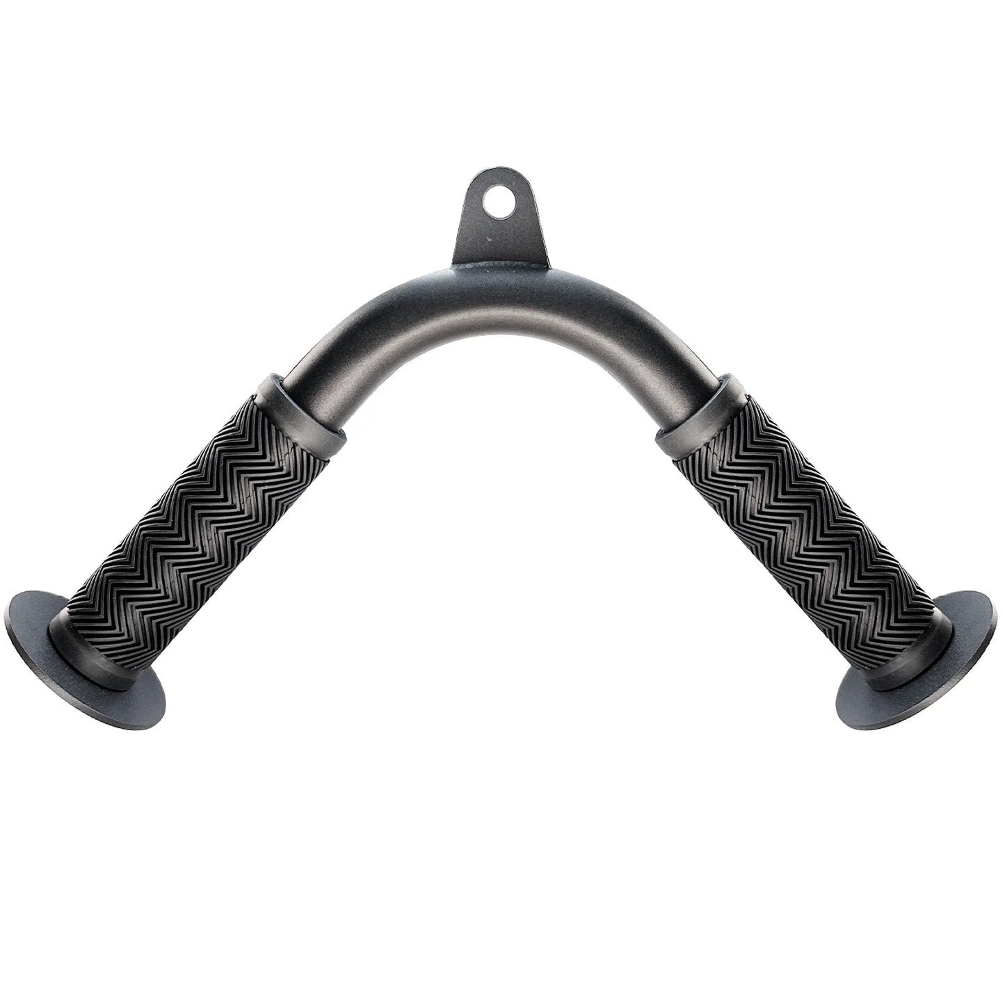 Tricep Pull Down Attachment with Skin-Friendly Rubber, V Bar Attachment Tricep Bar for Home Cable Machine Attachments