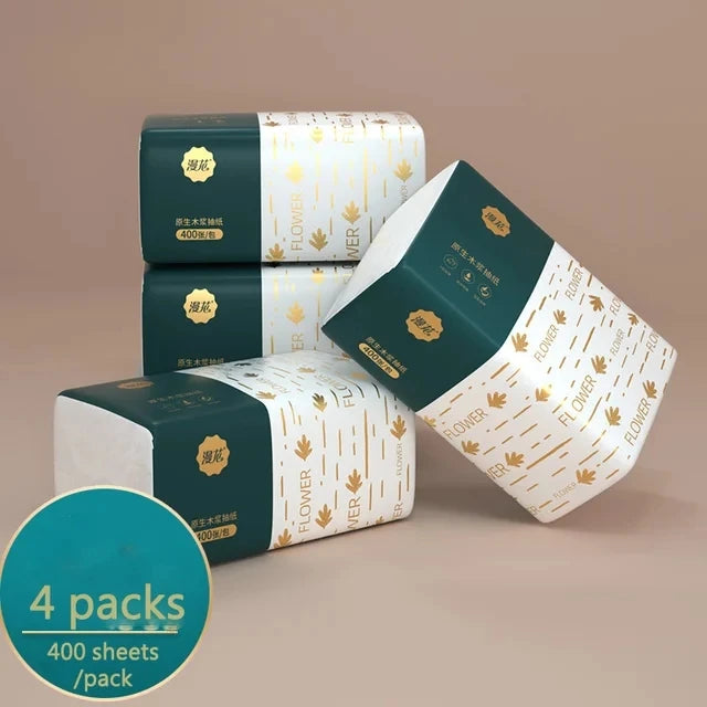 4-12 Packaging Tissue Affordable Household Outdoor Toilet Paper Household Napkins Tissue Toilet Paper