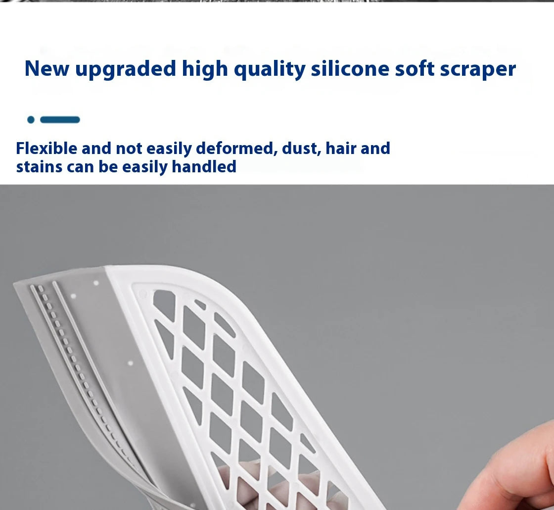 Silicone Scraper Broom Magic Wiper High Place Glass Wiper Floor Mop Household Splicing Cleaning Broom Bathroom Sweeping Water