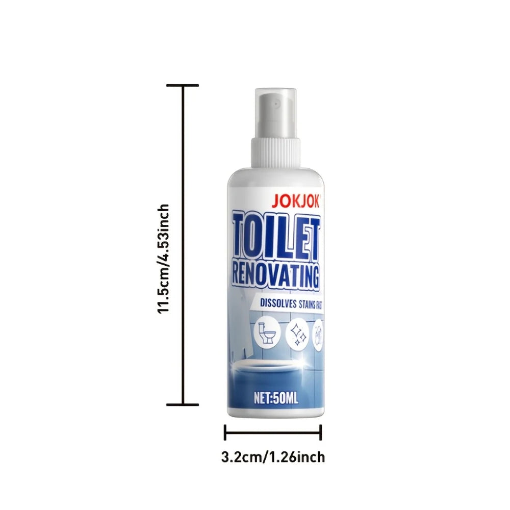 Toilet Cleaner — Deep Cleaning | Removes Stains and Limescale | Keeps Toilet Clean and Shiny | Easy to Use, Helps with Toilet Un