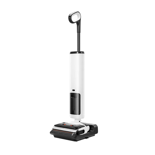 Cordless Houseuse Floor Washer (Wash, Mop, & Vacuum 3-in-1) – 180° Lay-Flat Design, High Suction, Foam Cleaning