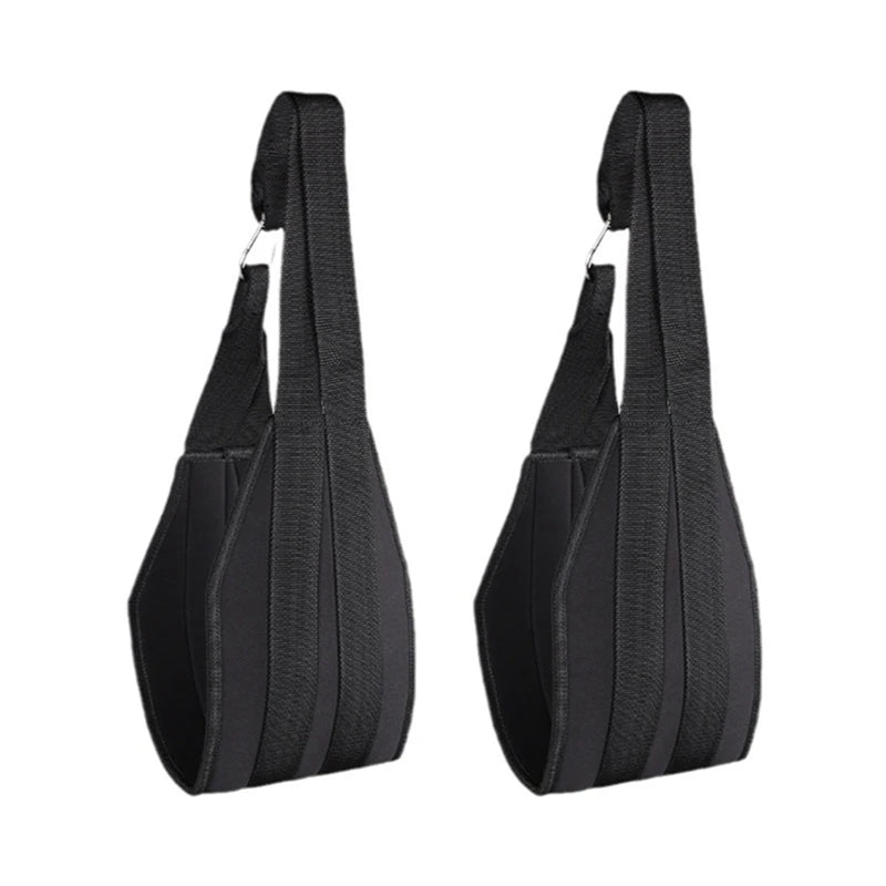 Fitness AB Sling Straps Suspension Rip-Resistant Heavy Duty A Pair for Pull Up Bar Hanging Leg Raiser Gym Home Fitness Equipment