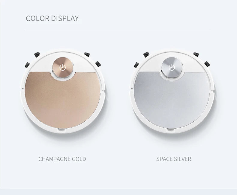 New ES06 Robot Vacuum Cleaner APP Wireless Cleaning Machine Smart Remote Control  Sweeping Floor