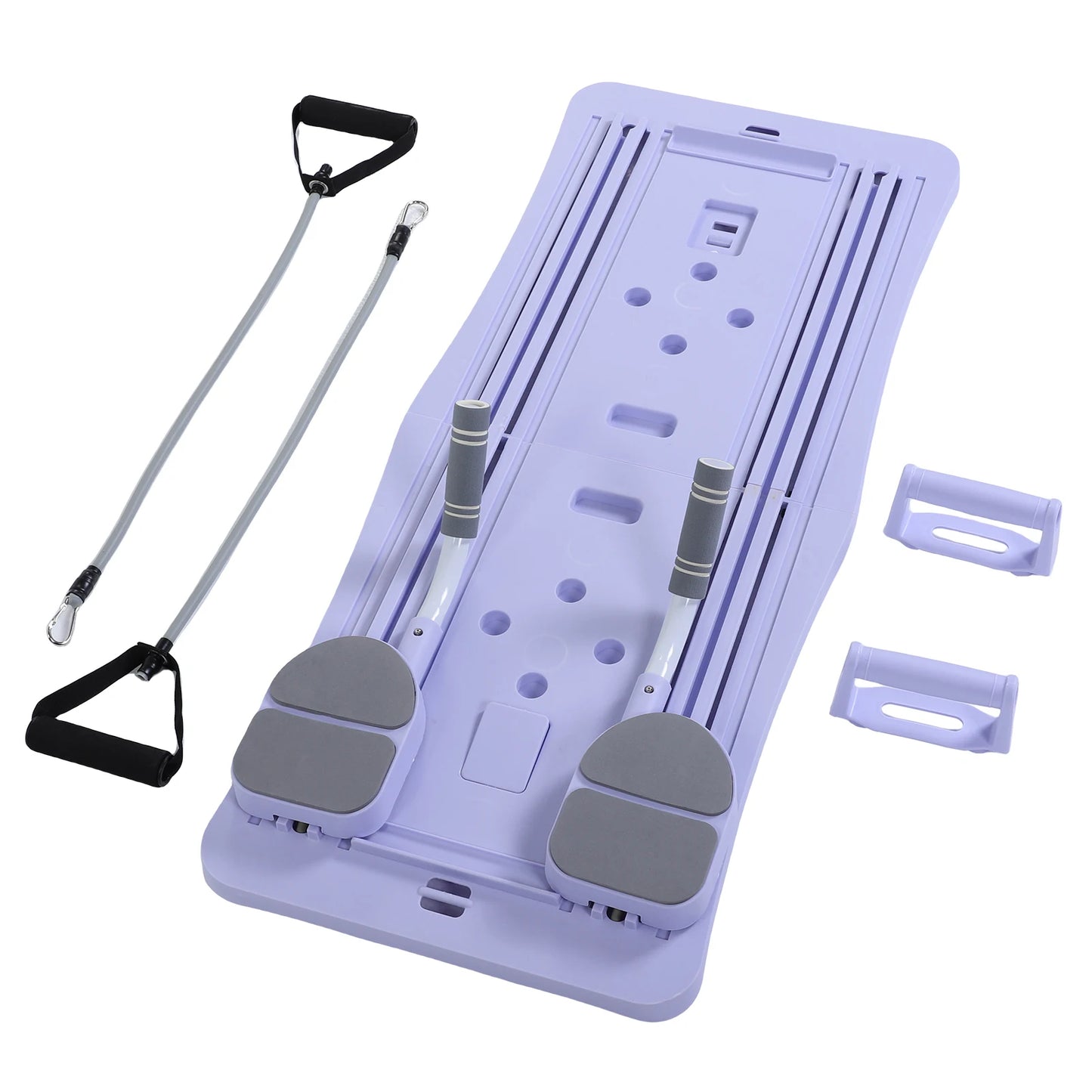 At Home Pilates Board Foldable 4-in-1 Exercise Ab Wheel Roller Exercise Equipment