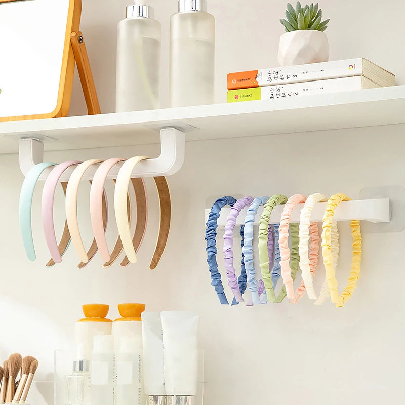 Household Hair Loop Head Rope Storage Rack, Non Punching Multifunctional Hook, Dormitory Seamless Storage Rack