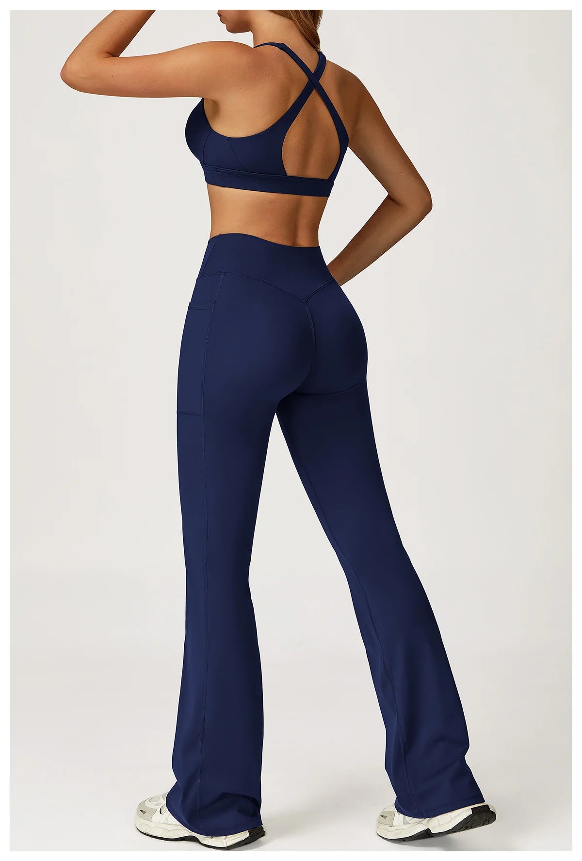 2PCS Yoga Set Gym Clothes Workout Sportswear Yoga Suits Women Tracksuits Fitness Outfits Sports Bra Gym Leggings